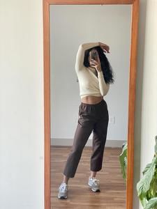 6P Alfred Dunner cropped trousers